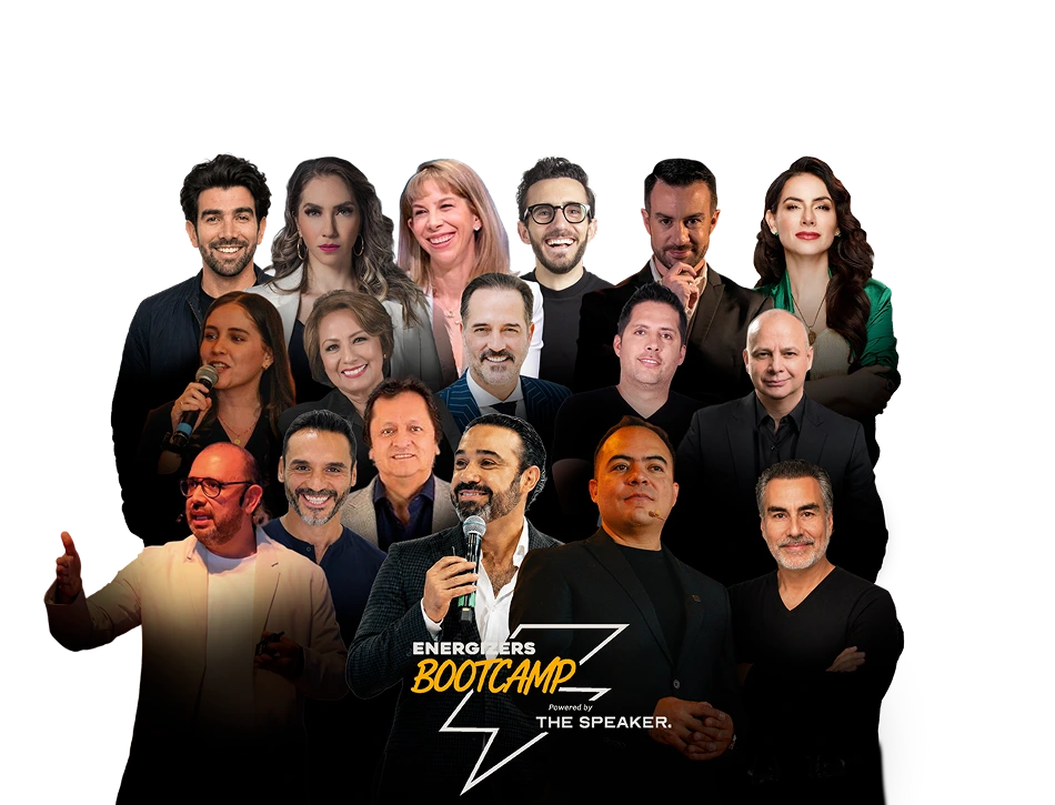 Speakers del Bootcamp Energizers The Speaker Edition